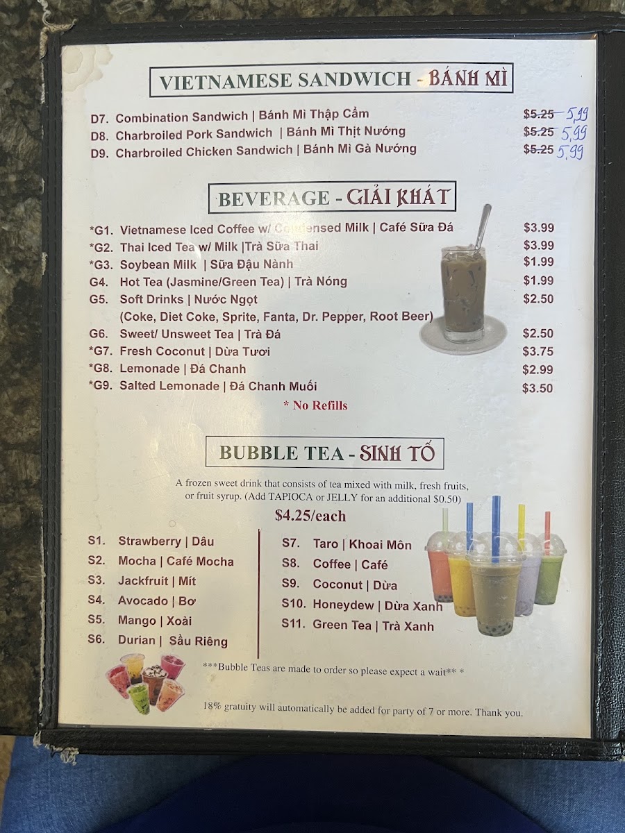 Pot Au Pho Mobile AL Menu - Image 5